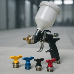 Como escolher o bico certo para pistola de pintura