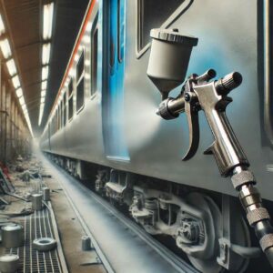 Pinturas e manutenções de vagões de trem